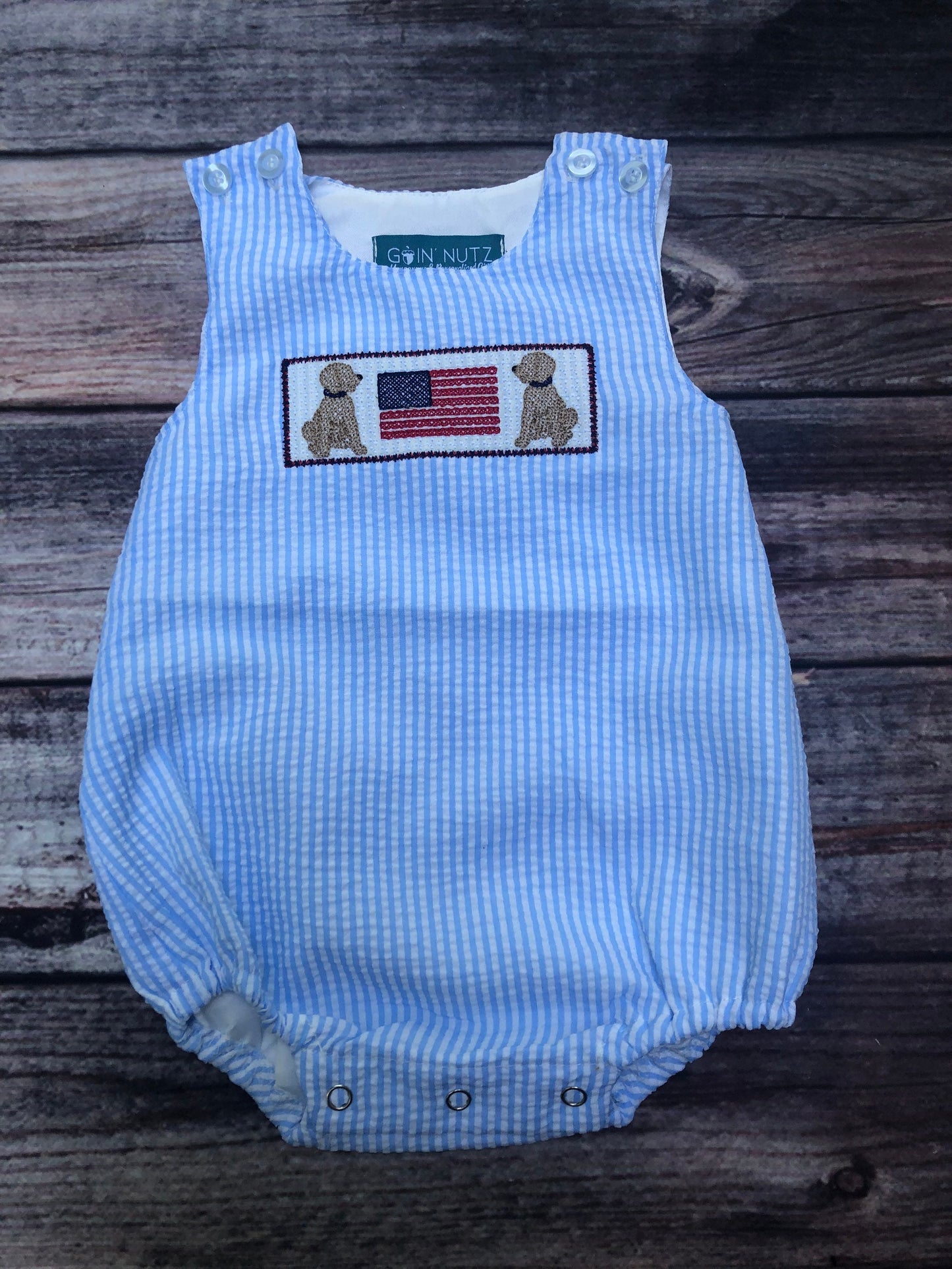 Patriotic Light Blue Bubble