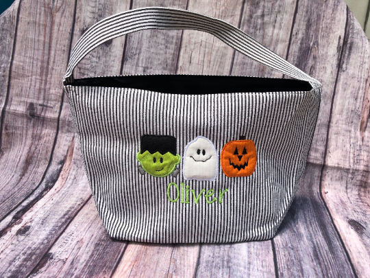 Personalized Monster Basket