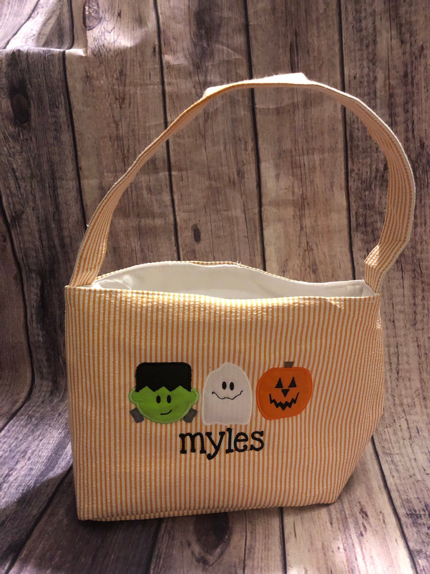 Personalized Monster Basket